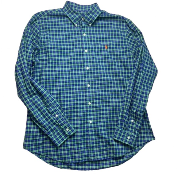 Men’s Ralph Lauren Button Down Long Sleeve Shirt Plaid XL - Picture 1 of 6